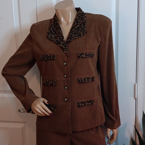 Kari's Place 2pc. Vintage Pantsuit Sz.12 - Picture 3 of 8